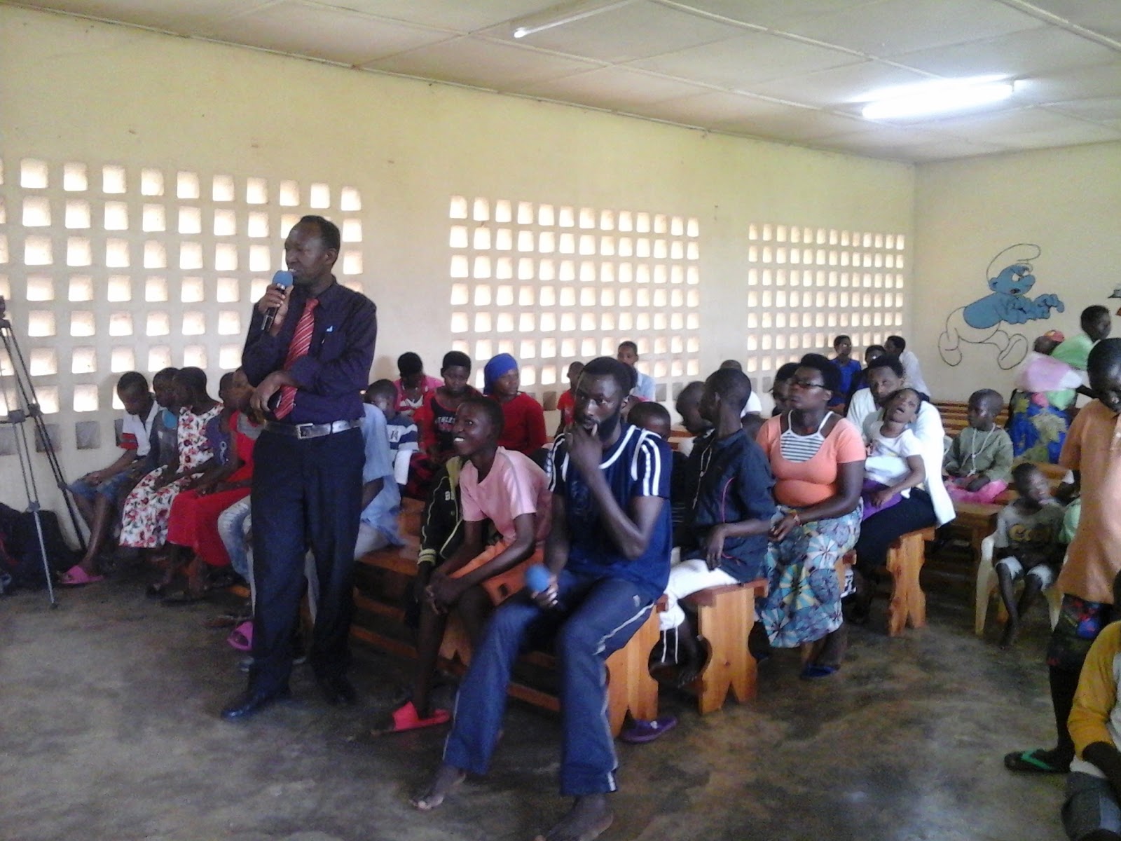Umunyinya asbl: Une semaine de travail avec les enfants du centre IMP Mutwenzi
